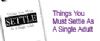Things You Must Settle As A Single Adult